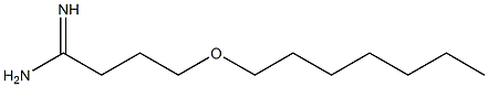 4-(heptyloxy)butanimidamide Structure