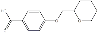 4-(oxan-2-ylmethoxy)benzoic acid Structure