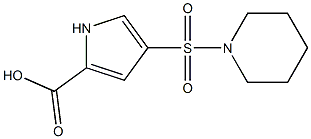 4-(piperidin-1-ylsulfonyl)-1H-pyrrole-2-carboxylic acid