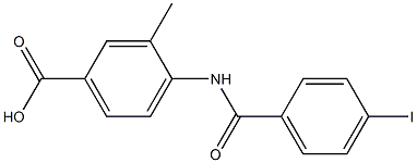 4-[(4-iodobenzene)amido]-3-methylbenzoic acid