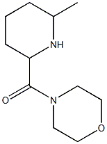 4-[(6-methylpiperidin-2-yl)carbonyl]morpholine Structure