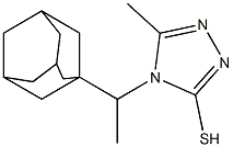 4-[1-(adamantan-1-yl)ethyl]-5-methyl-4H-1,2,4-triazole-3-thiol