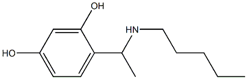 4-[1-(pentylamino)ethyl]benzene-1,3-diol