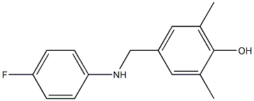 4-{[(4-fluorophenyl)amino]methyl}-2,6-dimethylphenol