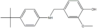 4-{[(4-tert-butylphenyl)amino]methyl}-2-methoxyphenol|