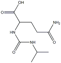 4-carbamoyl-2-[(propan-2-ylcarbamoyl)amino]butanoic acid