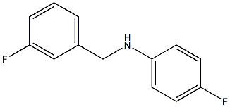 4-fluoro-N-[(3-fluorophenyl)methyl]aniline