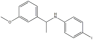 4-iodo-N-[1-(3-methoxyphenyl)ethyl]aniline