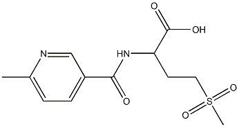 4-methanesulfonyl-2-[(6-methylpyridin-3-yl)formamido]butanoic acid
