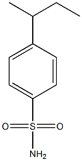4-sec-butylbenzenesulfonamide Struktur