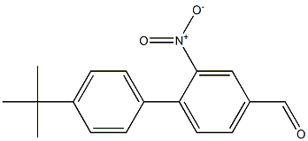 4'-tert-butyl-2-nitro-1,1'-biphenyl-4-carbaldehyde