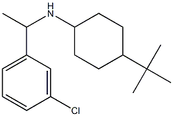 4-tert-butyl-N-[1-(3-chlorophenyl)ethyl]cyclohexan-1-amine