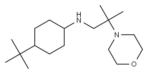 4-tert-butyl-N-[2-methyl-2-(morpholin-4-yl)propyl]cyclohexan-1-amine|
