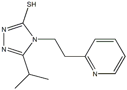 5-(propan-2-yl)-4-[2-(pyridin-2-yl)ethyl]-4H-1,2,4-triazole-3-thiol