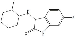 6-fluoro-3-[(2-methylcyclohexyl)amino]-2,3-dihydro-1H-indol-2-one