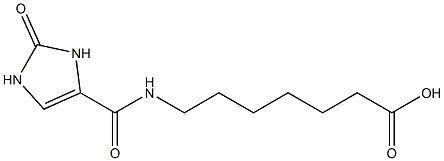 7-[(2-oxo-2,3-dihydro-1H-imidazol-4-yl)formamido]heptanoic acid