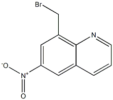 8-(bromomethyl)-6-nitroquinoline 结构式