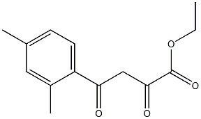 ethyl 4-(2,4-dimethylphenyl)-2,4-dioxobutanoate Structure