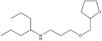 heptan-4-yl[3-(oxolan-2-ylmethoxy)propyl]amine Structure