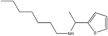 heptyl[1-(thiophen-2-yl)ethyl]amine Structure