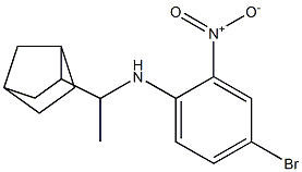 N-(1-{bicyclo[2.2.1]heptan-2-yl}ethyl)-4-bromo-2-nitroaniline
