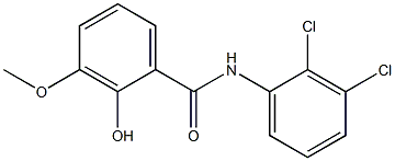 N-(2,3-dichlorophenyl)-2-hydroxy-3-methoxybenzamide Structure