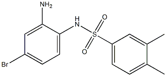 N-(2-amino-4-bromophenyl)-3,4-dimethylbenzene-1-sulfonamide