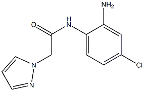 N-(2-amino-4-chlorophenyl)-2-(1H-pyrazol-1-yl)acetamide
