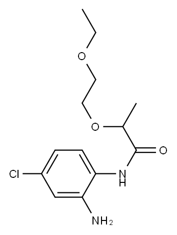 N-(2-amino-4-chlorophenyl)-2-(2-ethoxyethoxy)propanamide