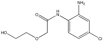 N-(2-amino-4-chlorophenyl)-2-(2-hydroxyethoxy)acetamide Structure