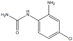 N-(2-amino-4-chlorophenyl)urea 化学構造式