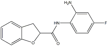N-(2-amino-4-fluorophenyl)-2,3-dihydro-1-benzofuran-2-carboxamide