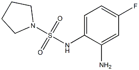 N-(2-amino-4-fluorophenyl)pyrrolidine-1-sulfonamide