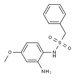 N-(2-amino-4-methoxyphenyl)-1-phenylmethanesulfonamide