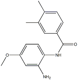 N-(2-amino-4-methoxyphenyl)-3,4-dimethylbenzamide Structure