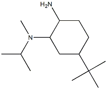 N-(2-amino-5-tert-butylcyclohexyl)-N-isopropyl-N-methylamine 化学構造式