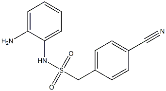 N-(2-aminophenyl)-1-(4-cyanophenyl)methanesulfonamide