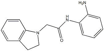 N-(2-aminophenyl)-2-(2,3-dihydro-1H-indol-1-yl)acetamide