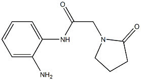 N-(2-aminophenyl)-2-(2-oxopyrrolidin-1-yl)acetamide Structure