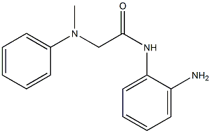 N-(2-aminophenyl)-2-[methyl(phenyl)amino]acetamide Structure