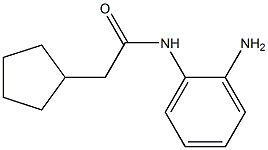 N-(2-aminophenyl)-2-cyclopentylacetamide Structure