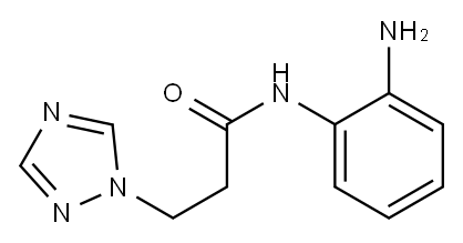 N-(2-aminophenyl)-3-(1H-1,2,4-triazol-1-yl)propanamide