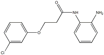 N-(2-aminophenyl)-3-(3-chlorophenoxy)propanamide|