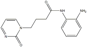 N-(2-aminophenyl)-4-(2-oxopyrimidin-1(2H)-yl)butanamide Struktur