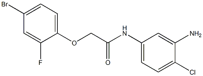 N-(3-amino-4-chlorophenyl)-2-(4-bromo-2-fluorophenoxy)acetamide