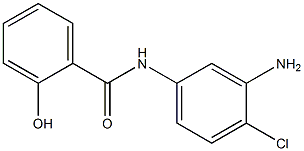 N-(3-amino-4-chlorophenyl)-2-hydroxybenzamide 结构式