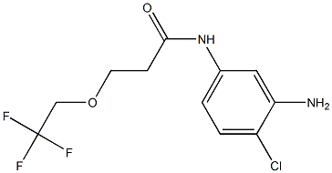 N-(3-amino-4-chlorophenyl)-3-(2,2,2-trifluoroethoxy)propanamide
