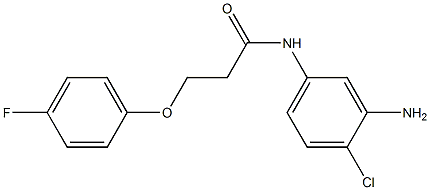 N-(3-amino-4-chlorophenyl)-3-(4-fluorophenoxy)propanamide