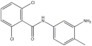 N-(3-amino-4-methylphenyl)-2,6-dichlorobenzamide Structure