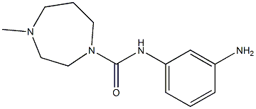 N-(3-aminophenyl)-4-methyl-1,4-diazepane-1-carboxamide